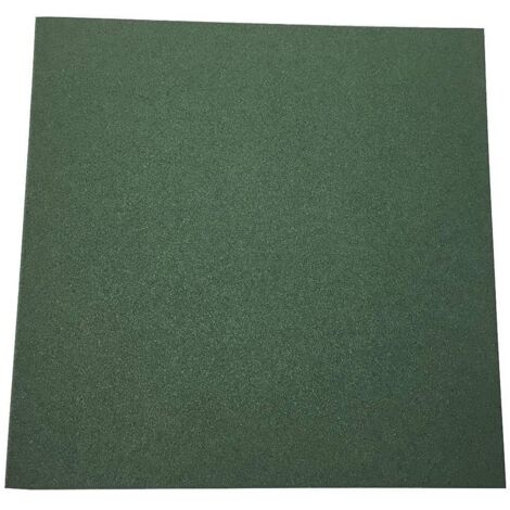Loseta de Caucho Verde - 20 mm  50x50
