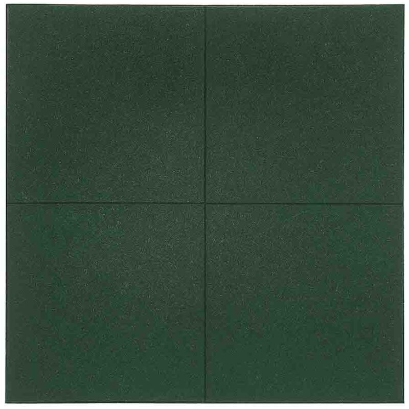

Loseta de Caucho Verde - 40 mm 1x1m