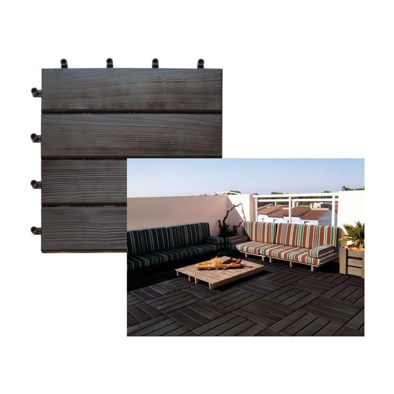 

Loseta Terranite Polipropileno Nortene 40X40 Marrón