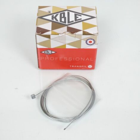 Lot 10 Brems- oder Kupplungsseil 2m50 Ø2mm Kopf 8x8mm für
