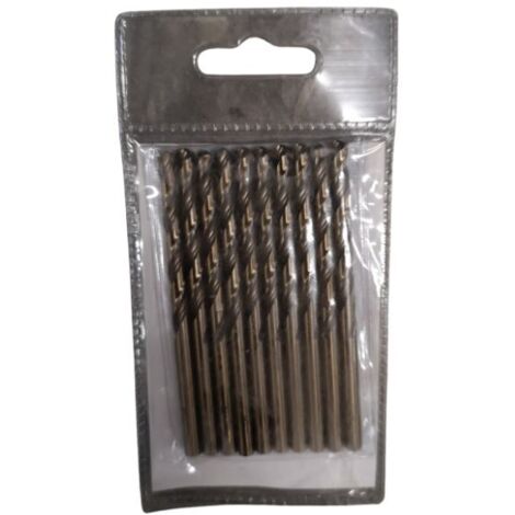 LOT 10 FORET Ø5 COBALT DIN 338 DRAKKAR TOOLS 2326010