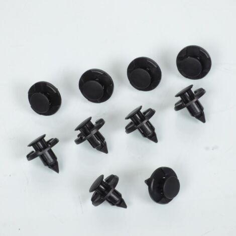 Lot 10 rivet clip plastique de carrosserie carénage pour moto