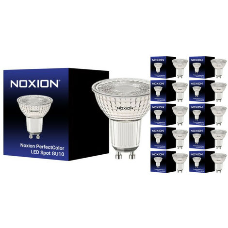 Lot 10x Noxion PerfectColor Spot LED GU10 PAR16 3.8W 345lm 36D -
