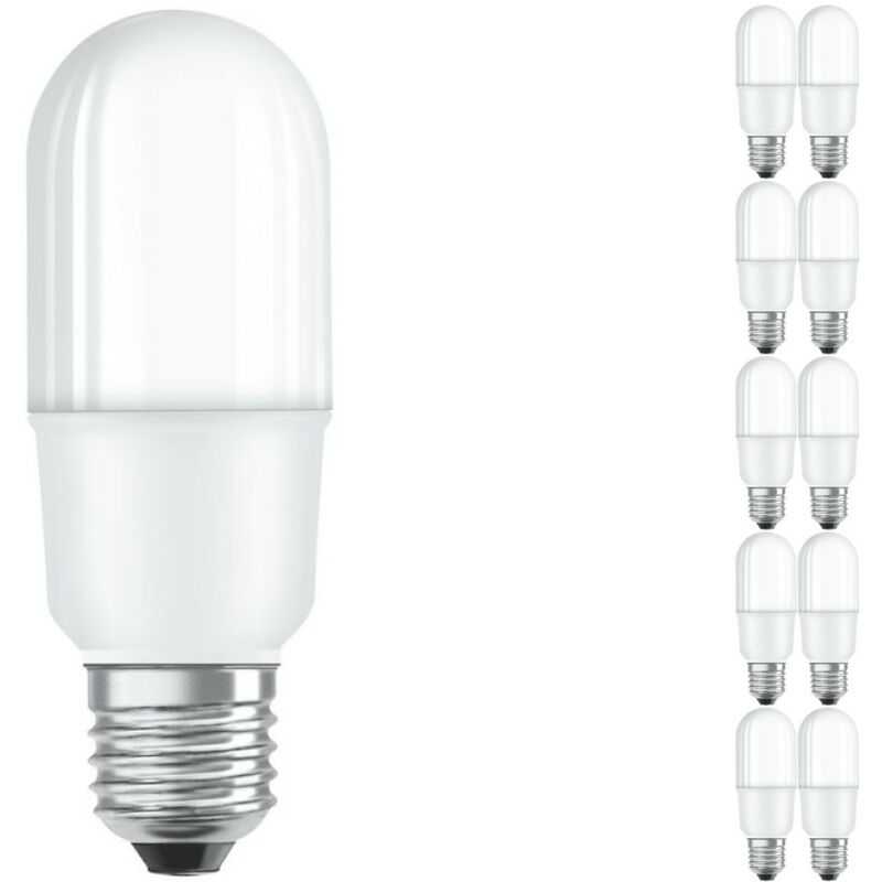 Osram - Lot 10x Ledvance led Classic Stick led E27 Dépolie 8W 806lm - 827