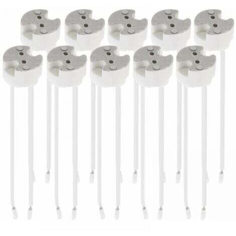 Lot 15x douille GU5.3 - Douille GU5.3 ou MR16 - Support avec câble 12V - Pour lampe luminaire ampoule telles que LED halogène spot