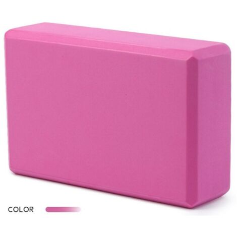 Lot 2 Bloc Yoga Block Brique de Yoga Blocks Briques Kit Yoga Accessoires(rouge)