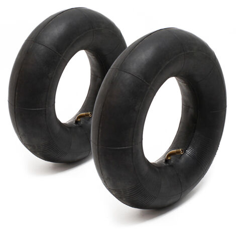 Lot 2 Chambre air Petites roues 3.00/3.50-4 TR87 Valve Pneumatique Brouette