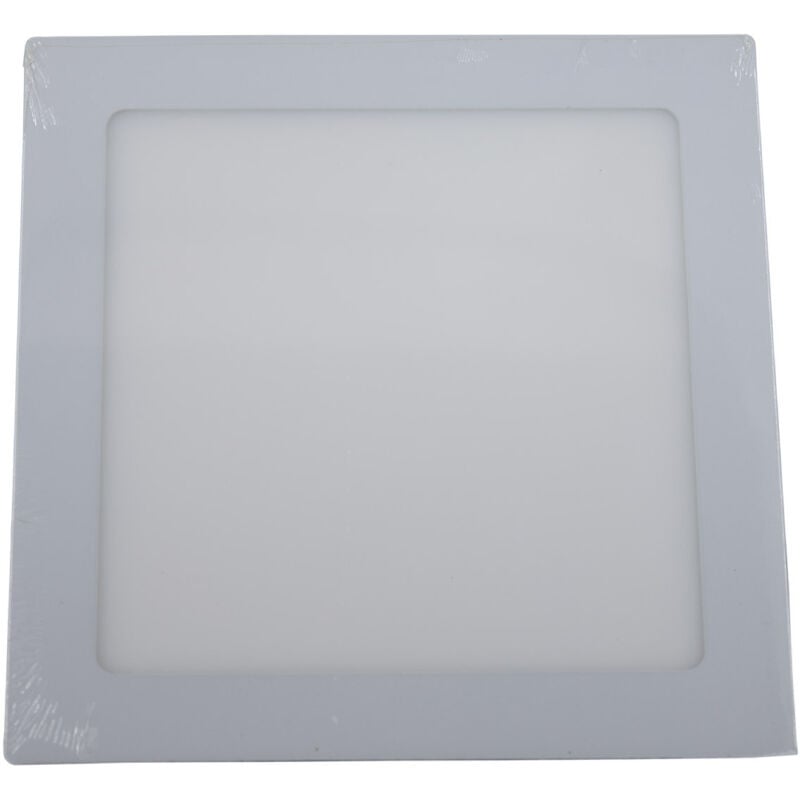 Lot 2 Downlights led Ultraslim Square 18W 1600lm 22.5x22.5cm 4000K White 25000H Primer Leader