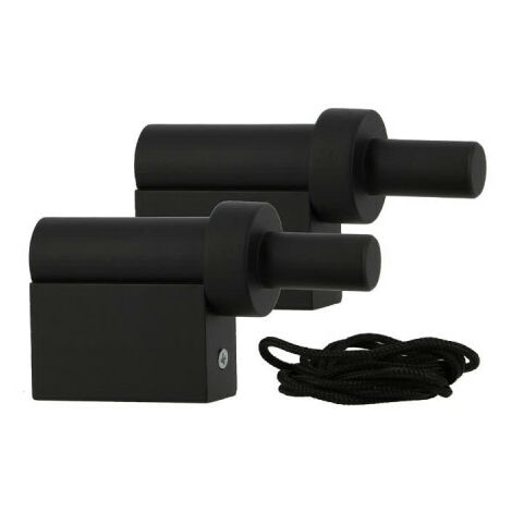 Lot 2 supports bois et drisse MOBOIS Ensemble boreal - Noir - 1024353