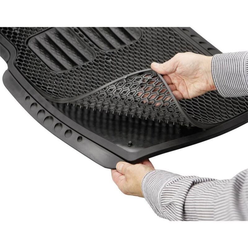 Lot 2 tapis en caoutchouc universel