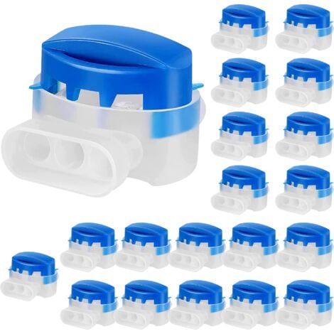 PHONILLICO Lot 20 Connecteurs de câbles remplis de gel pour robot tondeuse/jardin/réparation fils electrique