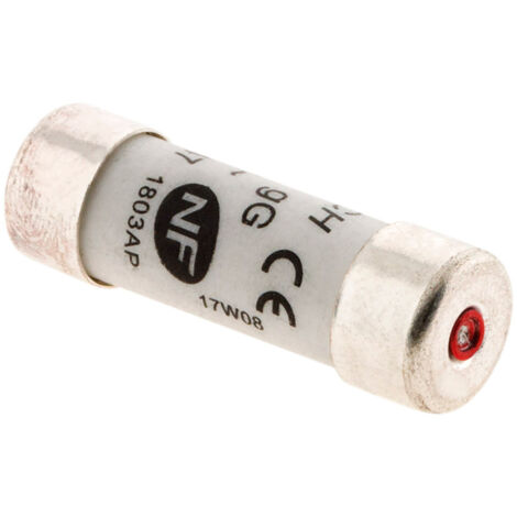Lot 3 fusibles céramique 10.3x31.5mm 25A avec voyant - Zenitech