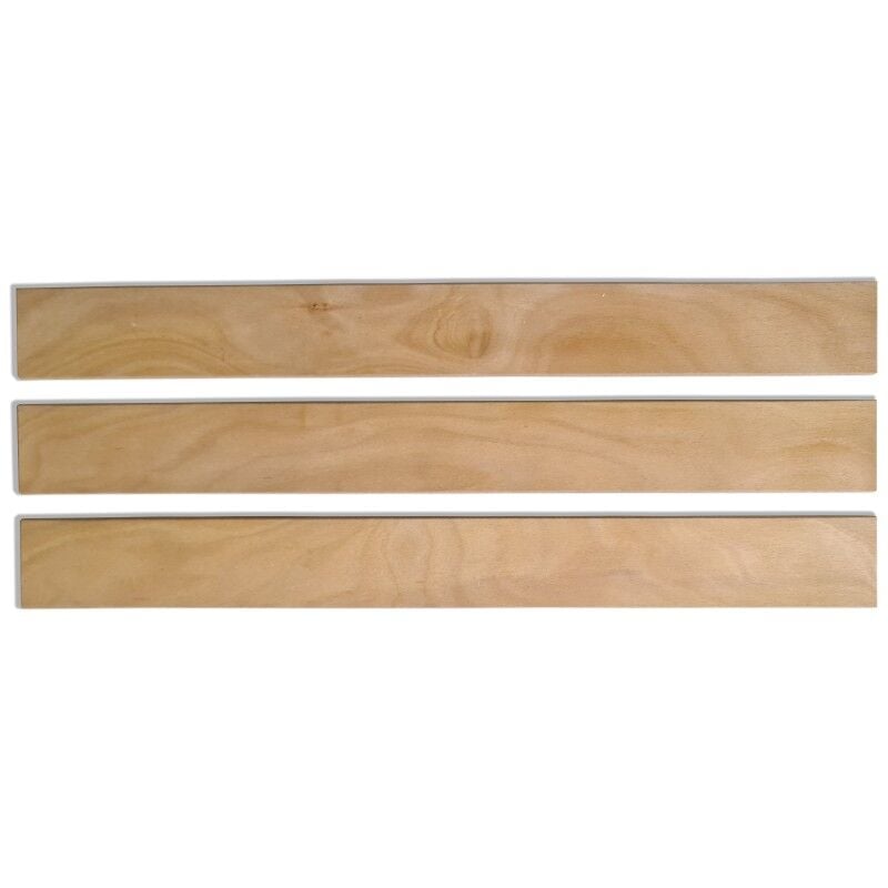 Lot 3 lattes 51 cm 510x53x8 mm pour Sommier, Lit, BZ et Clic-Clac 7 plis Bois - SCM CRÉATIONS