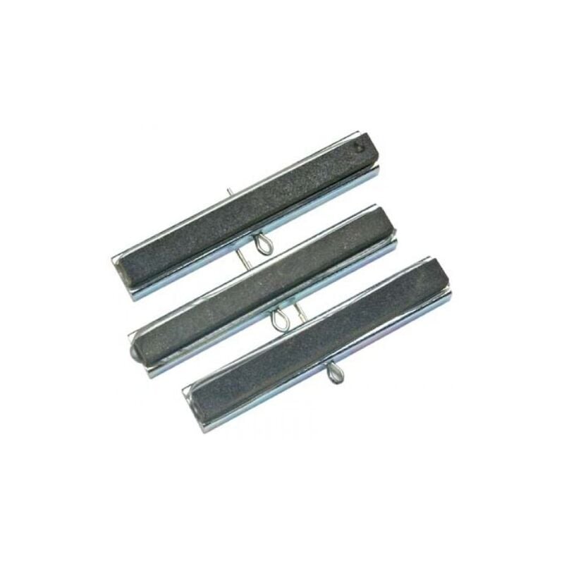 Bgs Technic - bgs 3 mâchoires mâchoires de rechange pour art 1156, 50 mm, grain 220, 1146