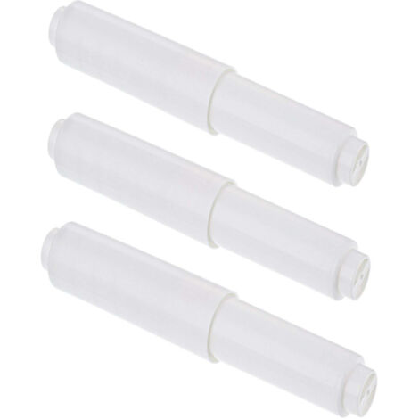 Lot 3 porte papier à ressort en plastique – Fixation par pression pour cuisine ou salle de bain