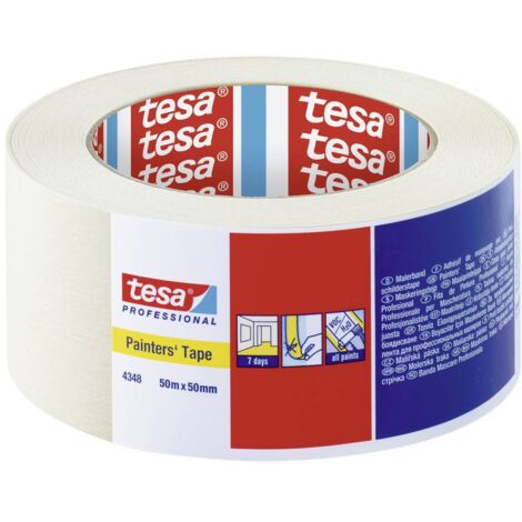 Lot 3 Rotoli Di Nastro Di Mascheratura 7 Giorni Senza Residui 50 Mm X 50 M - Tesa