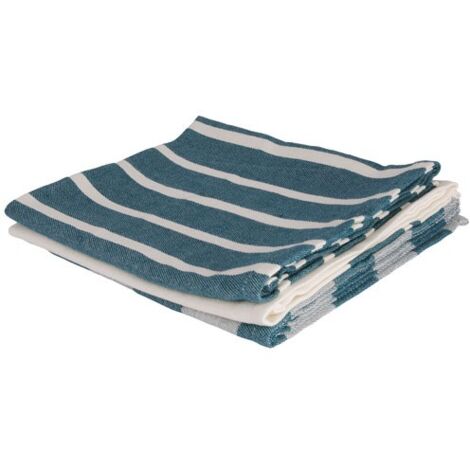 Lot 3 Torchons 50 X 70 Cm Green Heron - Stoff - Cosy & Trendy