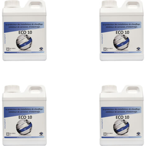 Lot 4 bidons de 1L ECO 10 - Protecteur inhibiteur corrosion