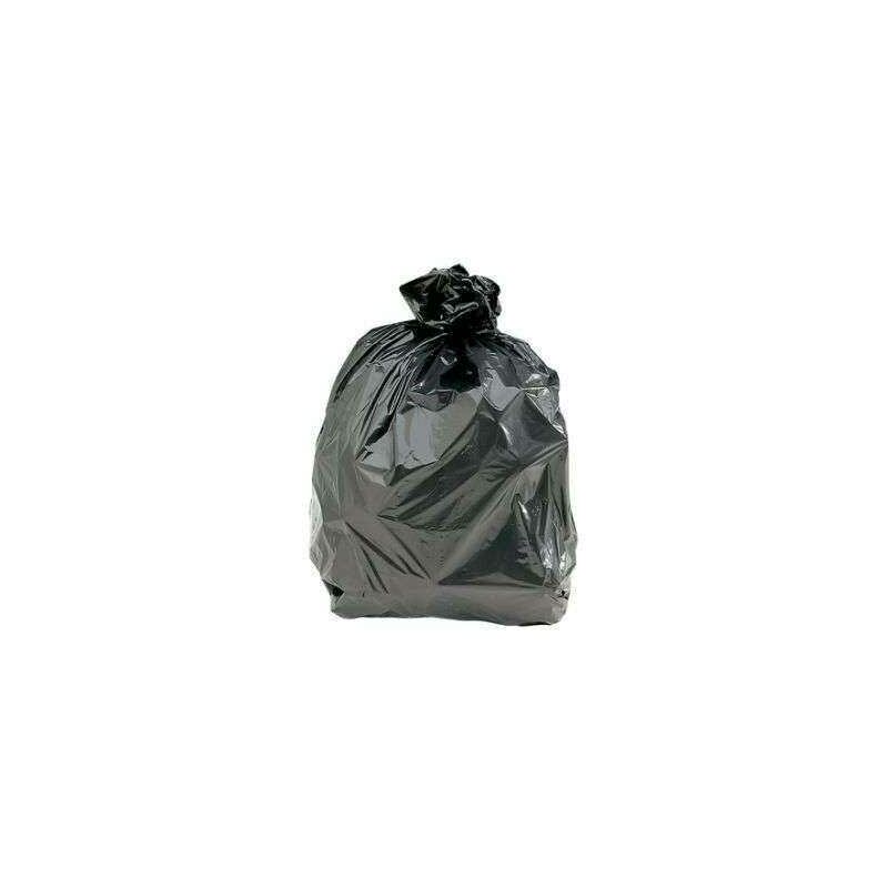 Clean Market - Sac 130l noir 50 microns - le carton de 100 800 x 1100mm - pro BD130GR006 - Sac poubelle 130 à 160 litres - promosac