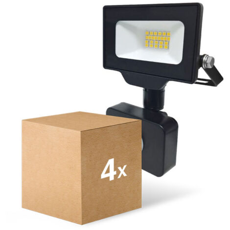 Lot 4x Noxion Projecteur LED Beamy G3 10W 1100lm 100D - 840 Blanc
