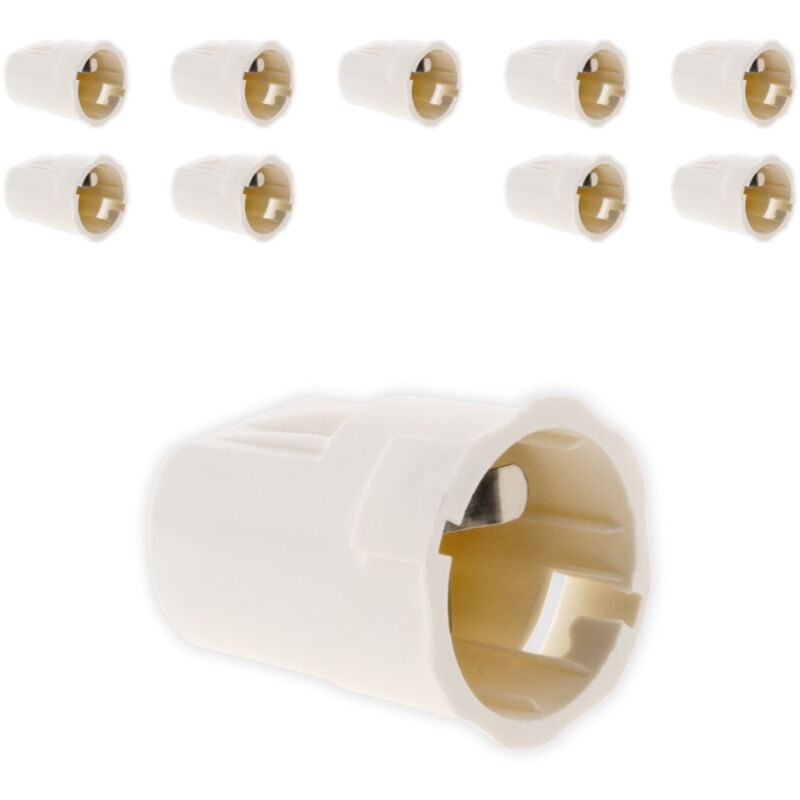 Zenitech - Lot de 50 douilles testeurs d'installation B22