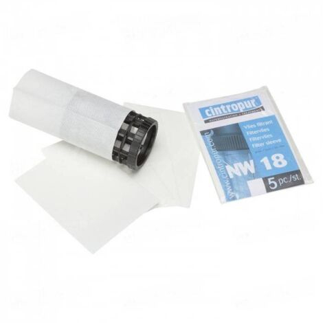 Lot 5 tamis filtrants 131/18 25 microns CINTROPUR