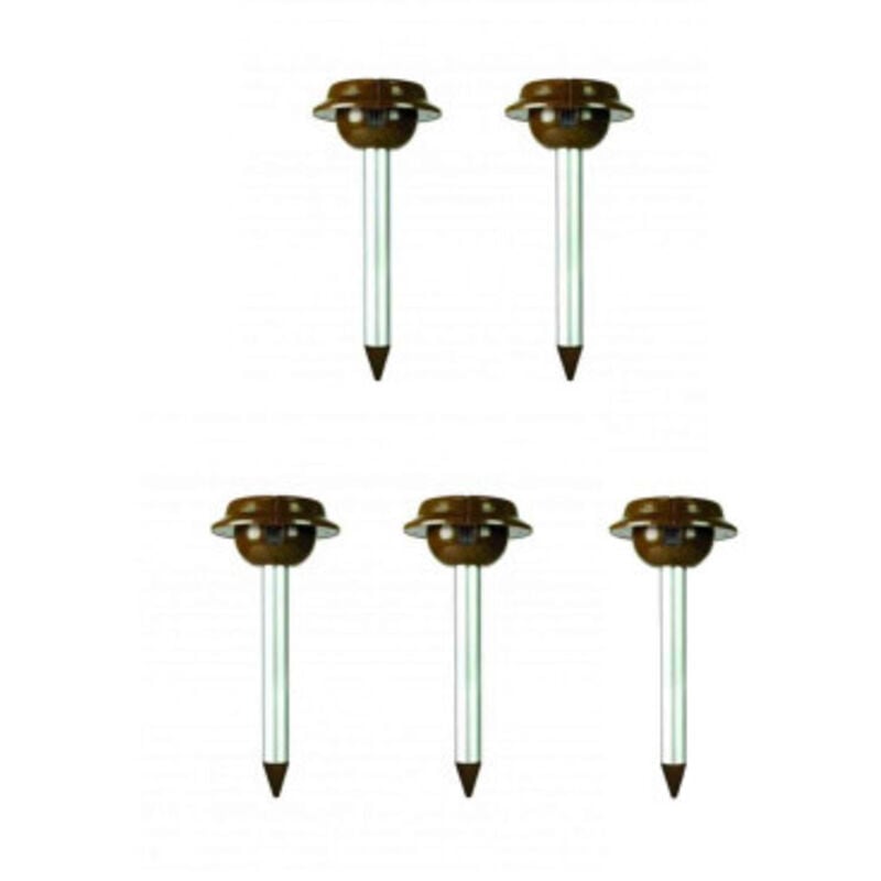 Weitech - lot 5 x WK2030 solar snake repeller Répulsif Solaire Anti Serpents Lézars Jardin Repousse Serpent