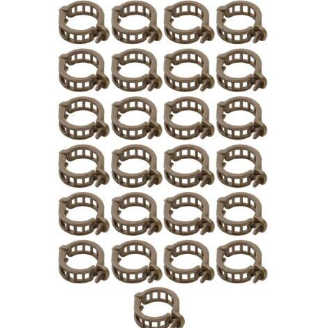 Lot 50 Attaches Clips de Fixation pour Plantes, Grimpants, Attache Facile Tomates