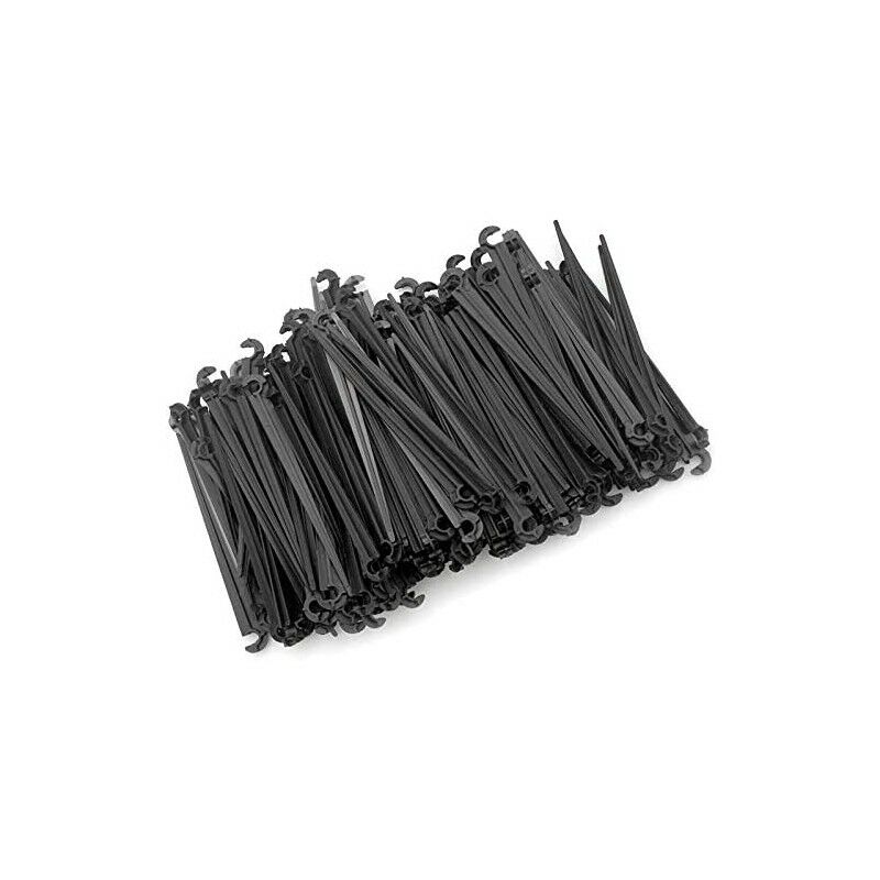 Suinga - Piquets de Fixation microtube 4mm pour Ligne d'égouttement, tuyaux d'arrosage et tuyaux gouteurs (Pack 50)