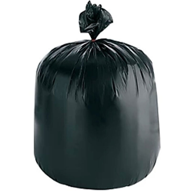 Pro Et Discount - Lot 500 sacs poubelle à déchet Rouleaux de 20L 30L 50L 100L 110L 130L Litres Taille - 130L-NOIR