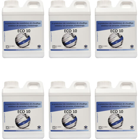 Lot 6 bidons de 1L ECO 10 - Protecteur inhibiteur corrosion