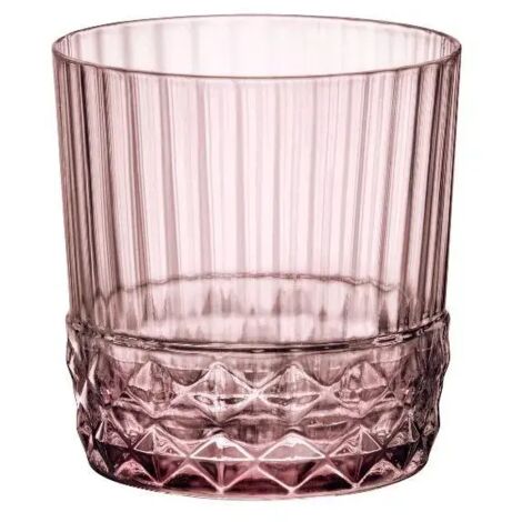 Lot 6 gobelets bas 38 cl Lilas Rose - America's 20