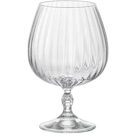 Lot 6 Verres à Cognac 65 Cl - America's 20 - Bormioli