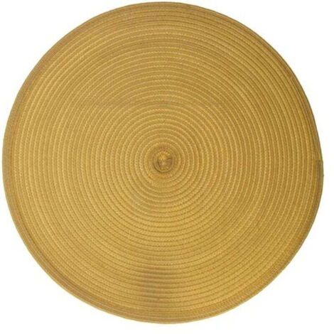 Lot 6x Set de table tressé rond Oscar - Diam. 38