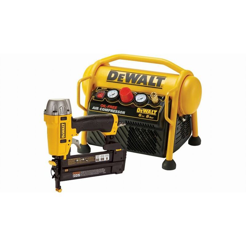 Compresseur portable, 10 l, 1100 W, silencieux, DeWalt - DPC10QTC