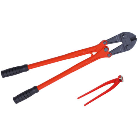 Lot coupe-boulons 750 mm + tenaille russe 250 mm – outils de coupe robustes pour chantier, maçonnerie, ferraillage – acier forgé haute résistance – poignées ergonomiques antidérapantes