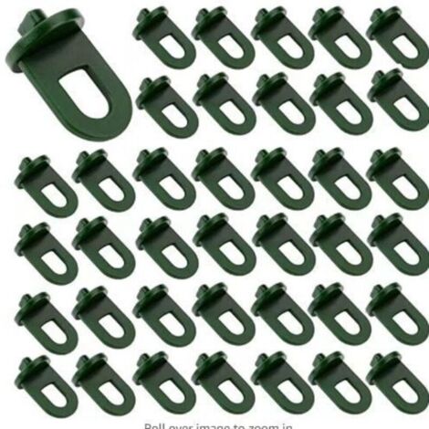 Lot d 50 Suspensions pour Serre, Clips à Effet de Serre, Crochet à Effet de Serre, Clips de Serre, Accessoire de Serre, pour Serre