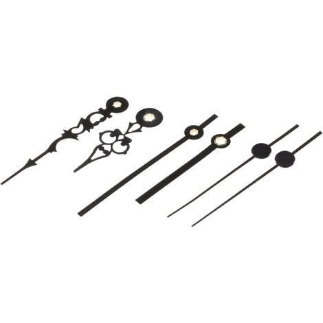 VOELKNER SELECTION Lot d'aiguilles aluminium noir X17716