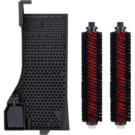 Lot de 1 + 2 filtres de réservoir pour aspirateur + brosse de nettoyage compatibles avec Roborock S7 Pro Ultra /S7 Maxv Ultra/O35/G10s