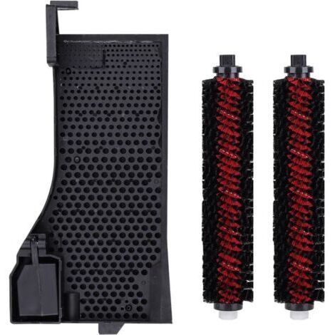 Lot de 1 + 2 filtres de réservoir pour aspirateur + brosse de nettoyage compatibles avec Roborock S7 Pro Ultra /S7 Maxv Ultra/O35/G10s