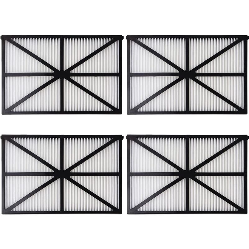 Lot de 4 Cartouche Filtre Panel RCX70101 Accessoires de Remplacement pour Robot Nettoyeur de Piscine TigerShark