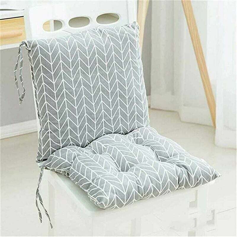 Lot de 1 Coussin de Chaise avec Dossier Coussins de siège de Chaise Salle à Manger - Pas de Chaise 40cm40cm