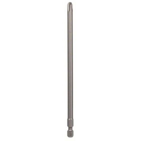 Lot de 1 embout de vissage Extra-dur Phillips PH3 à queue 6 pans mâle 1/4 Longueur 152 mm BOSCH 2607001542