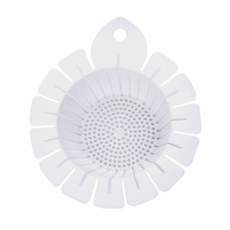 Lot de 1 Filtre à Déchets Évier Maille Panier De Vidange Pour Cuisine Bouchon De Déchets Évier Filtre Pour Alimentaires Et Légumes, blanc