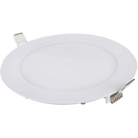 Lot de 1 Spots LED Encastrables Dimmables 9W 6000K - Plafonniers Extra Plats pour Salle de Bain