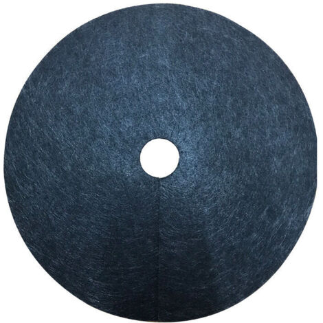 Lot de 1 Tapis de Protection Contre Les Mauvaises Herbes, Tapis de paillage Rond pour extérieur, Protection Contre Les Mauvaises Herbes (diamètre 42 cm)