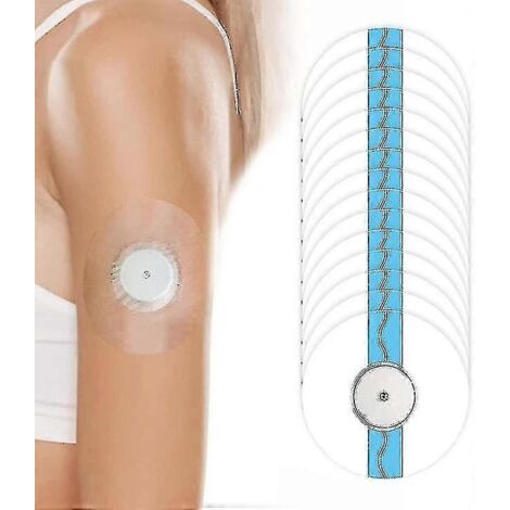 Lot de 10 à 50 protections de capteur pour Libre 3, patchs adhésifs étanches et transparents, style libre, 100 pièces