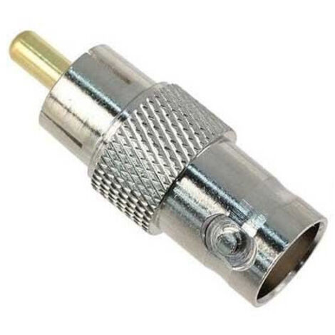 Lot de 10 adaptateurs bnc femelle  vers rca mâle