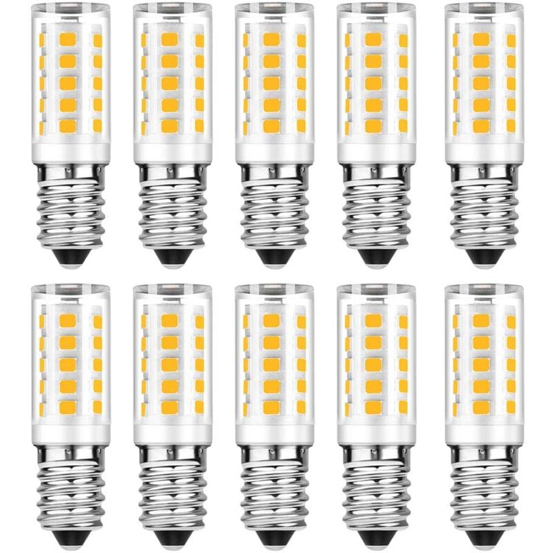 Lot de 10 Ampoule led E14-Blanc Froid 6000K-5W Equivaut à Ampoule Incandescente 50W 500LM-Non-Dimmable