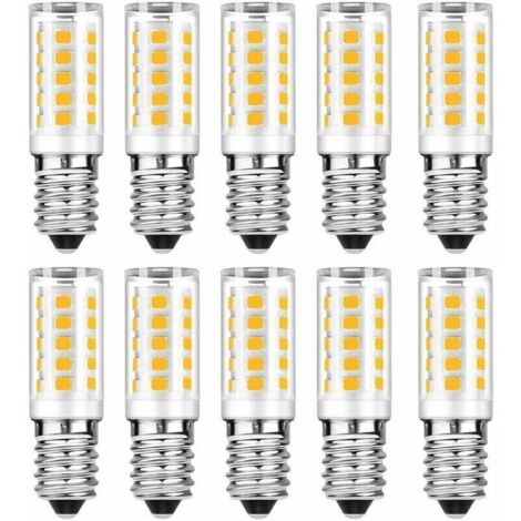 Lot de 10 Ampoule LED E14-Blanc Froid 6000K-5W Equivaut à Ampoule Incandescente 50W 500LM-Non-Dimmable NPTERBL